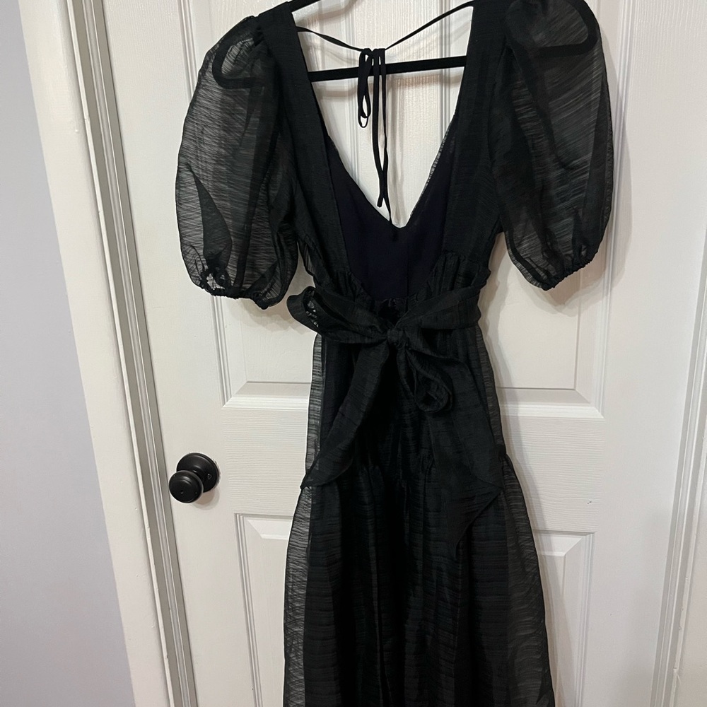 FREE PEOPLE Hailey Party‎ Dress black size 0 - Picture 10 of 12